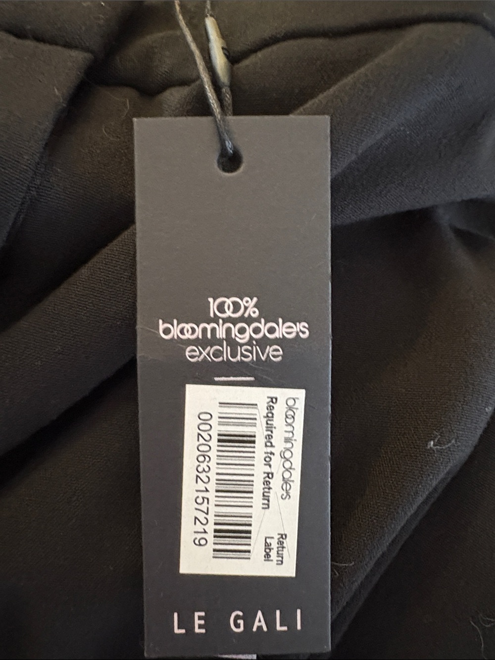 Bloomingdale's Black Tailored Trousers - Picture 5 of 5